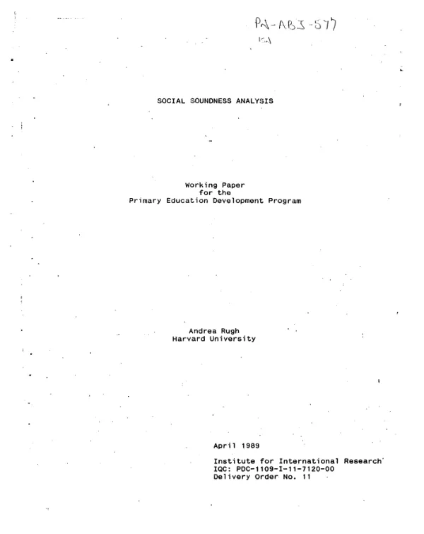 Project assistance completion report : USAID project no. 522-0338 -- assistance to the Controller General of the Republic [of Honduras]