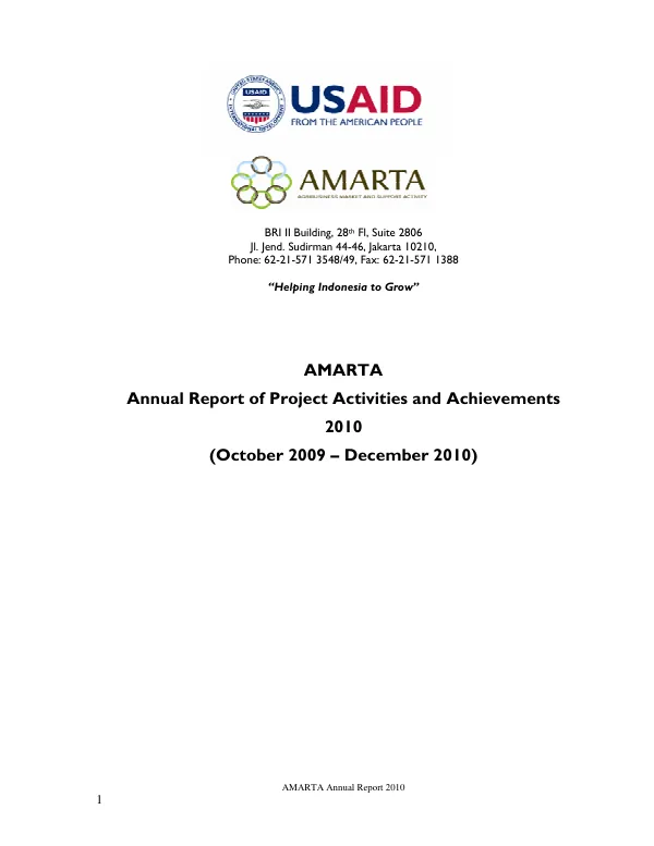 USAID/Mali : assessment of program impact -- fiscal year 1992