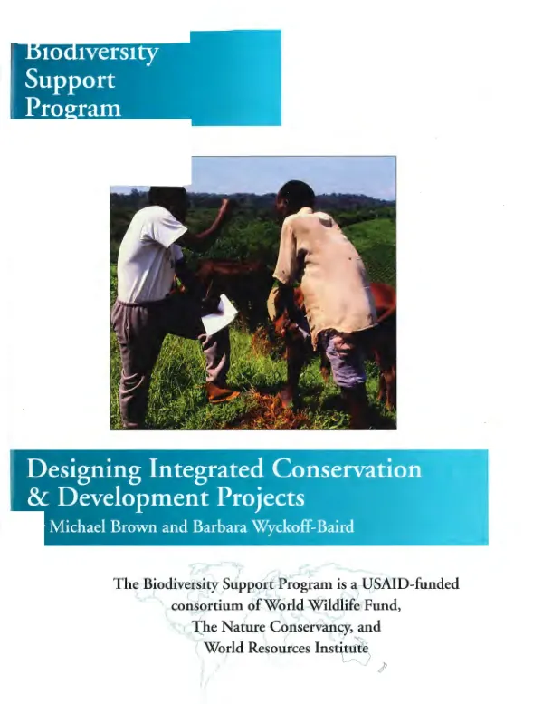 Designing integrated conservation and development projects