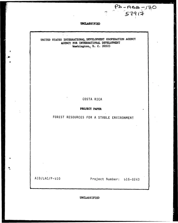 Forest resources for a stable environment