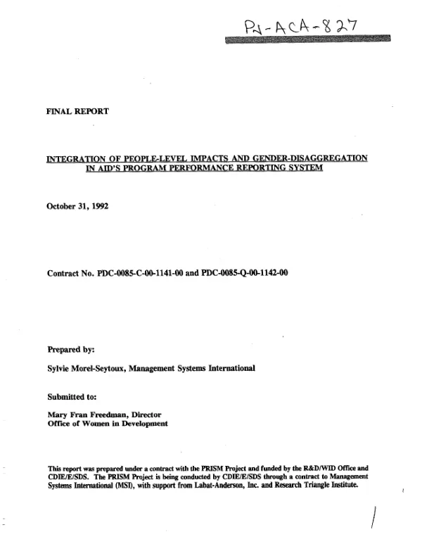 NetMark baseline survey on insecticide treated materials (ITMs) in Zambia