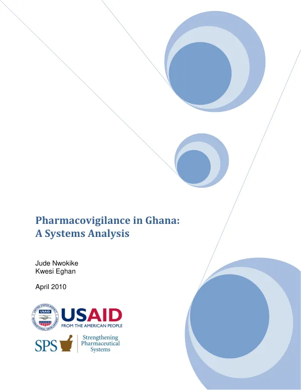 Pharmacovigilance in Ghana : a systems analysis