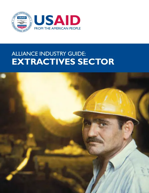 Alliance industry guide : extractives sector