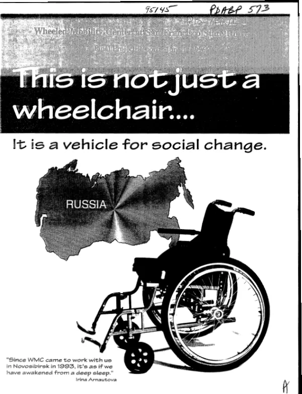 Final project report : wheelchair building in Novosibirsk, Russia -- a comprehensive program of economic and social development : grant no. NIS-2022-00-13