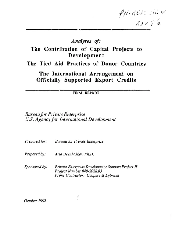 Audit of USAID"s grant to the Government of Chad under the support to development ministries IV program (no. 677-0061), from July 1994 to March 1995