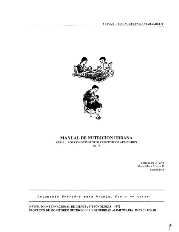 Manual de nutricion urbana