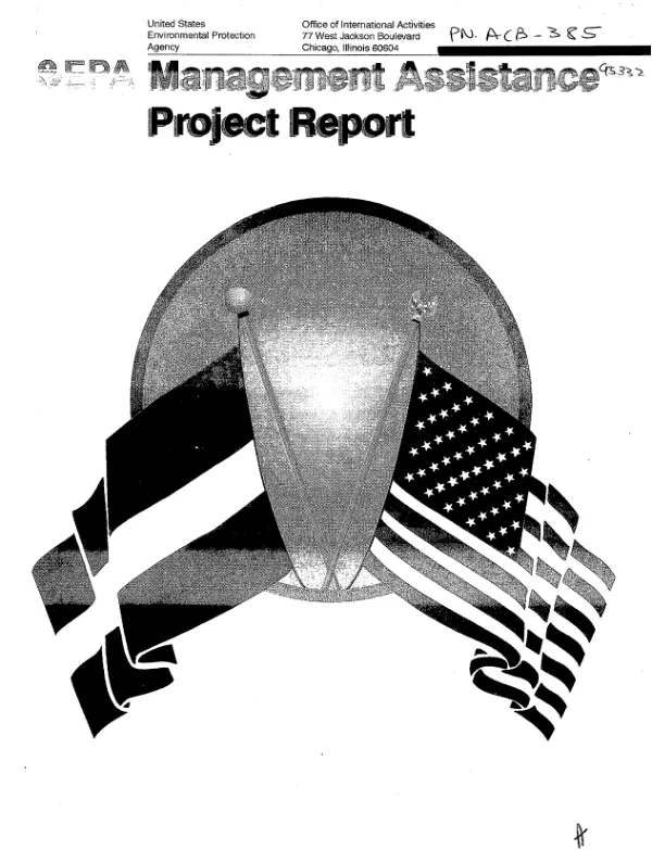 Republic of Latvia, Ministry of Environmental Protection and Regional Development : management assistance project [report]