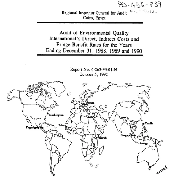 Assessment report of Armenia/WRF [World Rehabilitation Fund] project for the war victim"s fund