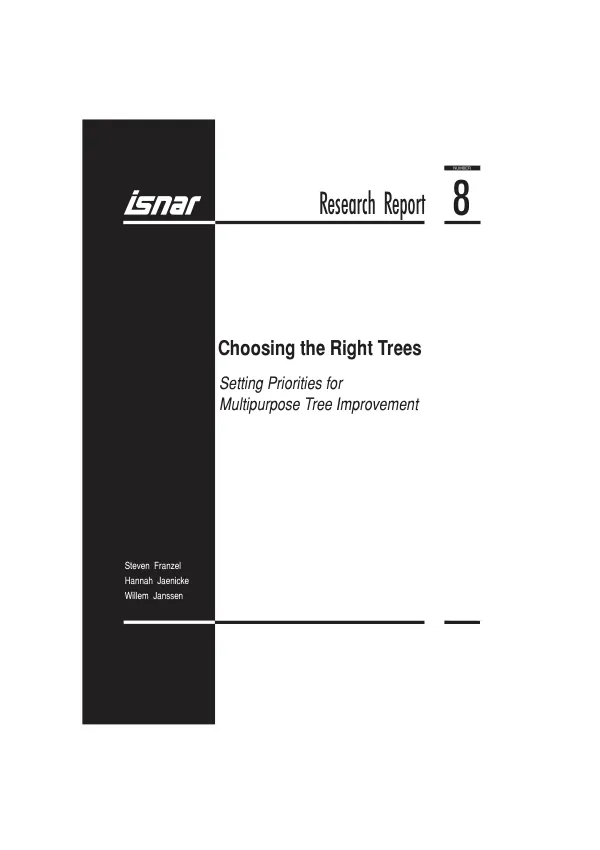 Choosing the right trees : setting priorities for multipurpose tree improvement