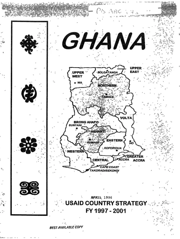 Ghana : USAID country strategy, FY 1997-2001 [-- revision]