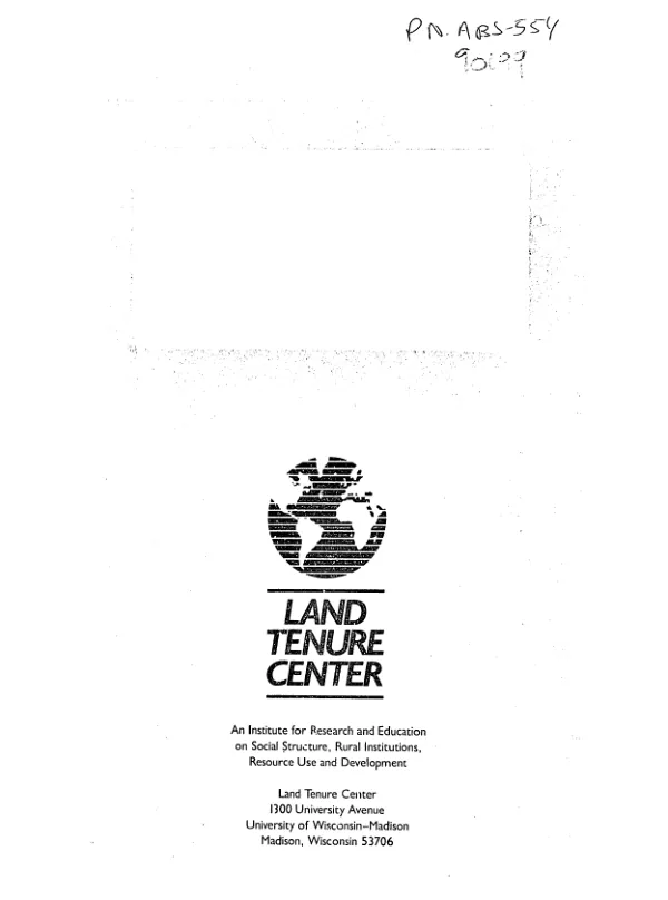 Descriptive analysis of female household heads in three Guatemalan land purchase programs