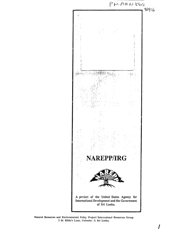Administration of pollution licencing [i.e. licensing] by the Central Environmental Authority