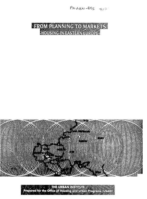 Condominium operations and management in Budapest : status and implications for the future of the privatized housing market