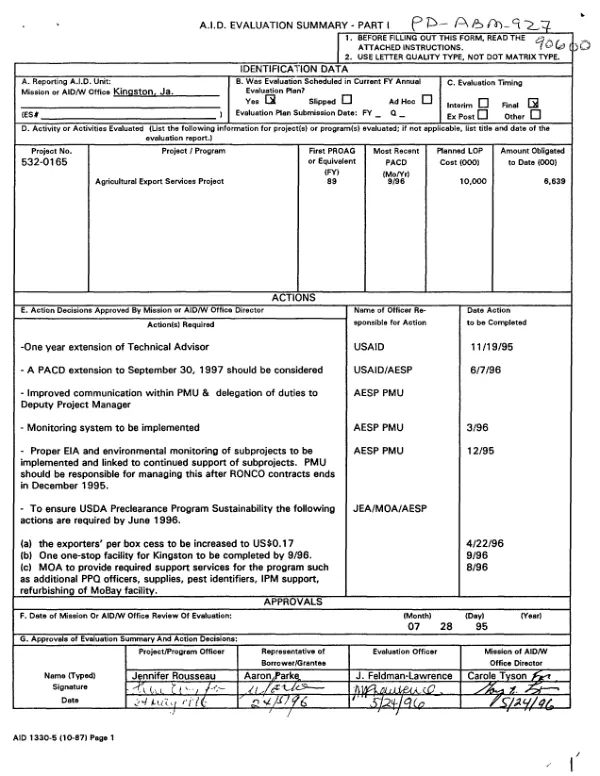 AID grant agreement no. 520-0398-G-00-2280-00 to Fundacion para el Desarrollo Institucional de Guatemala to support four training courses presented by the Centro de Estudios Estrategicos para la Estabilidad (ESTNA) to promote a national understanding of and consensus on major social, political and economic issues and problems in Guatemala