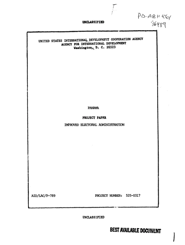 Improved electoral administration