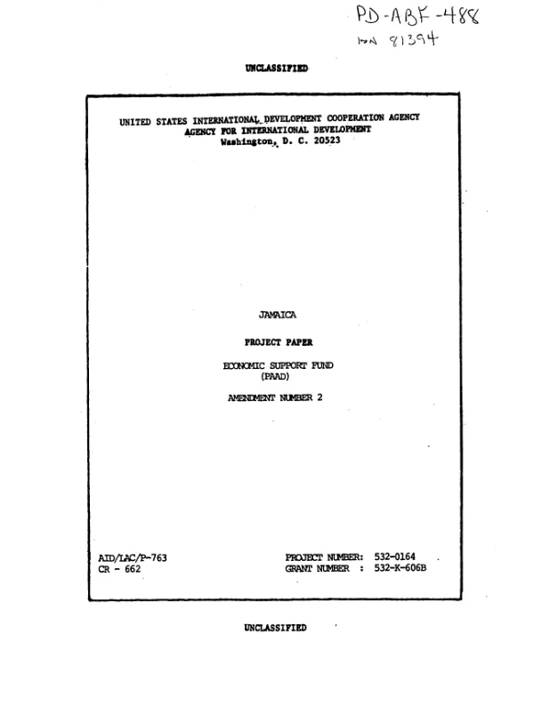 Policy reform in support of private investment : amendment no. 2