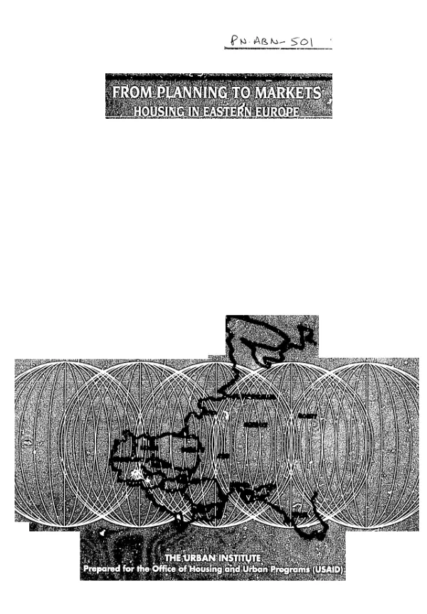 Proposal for the development of a new local housing policy strategy for Szolnok : background materials