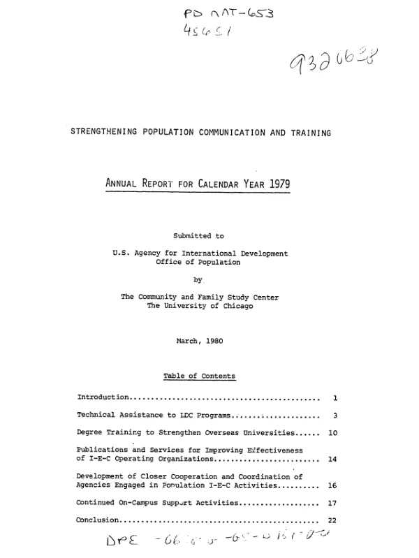 Field experiments on family planning incentives