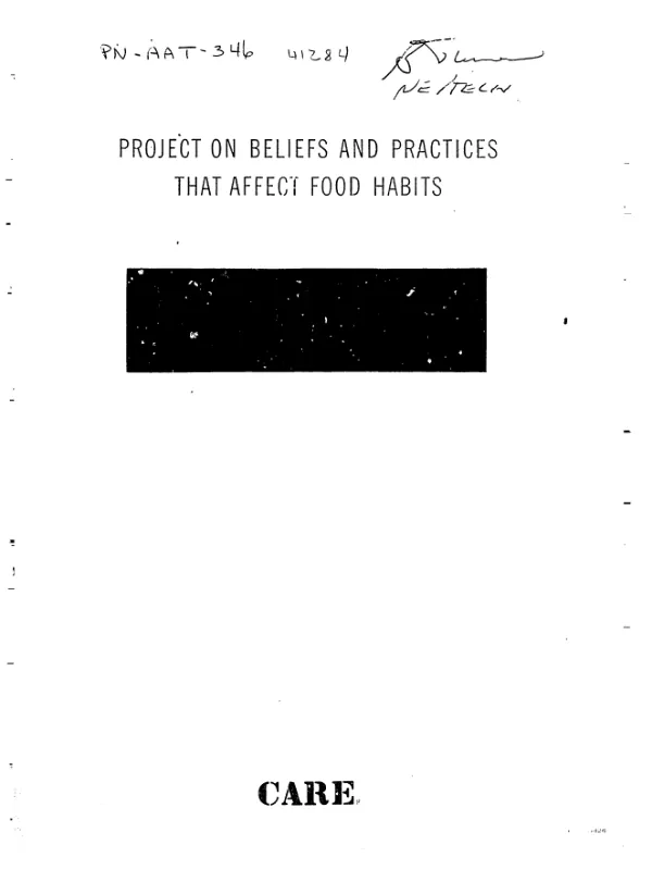 The administration and evaluation of Jamaican National Family Planning Board activities : consultants" report