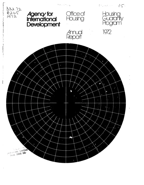 Housing guaranty program; annual report, 1972