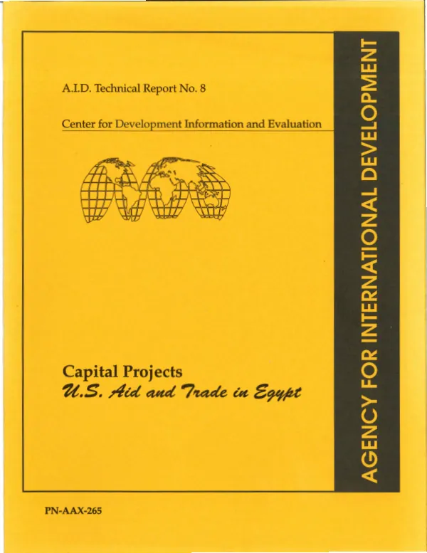 Capital projects : U.S. aid and trade in Egypt
