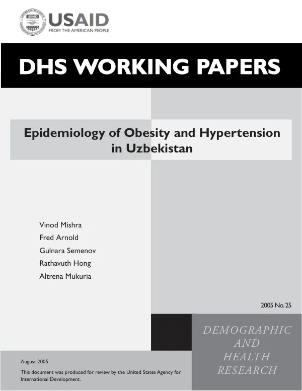 Epidemiology of obesity and hypertension in Uzbekistan