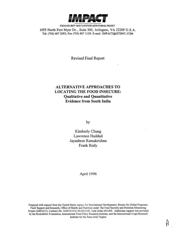 The ultimate balancing act : investor confidence and regulatory considerations for microfinance
