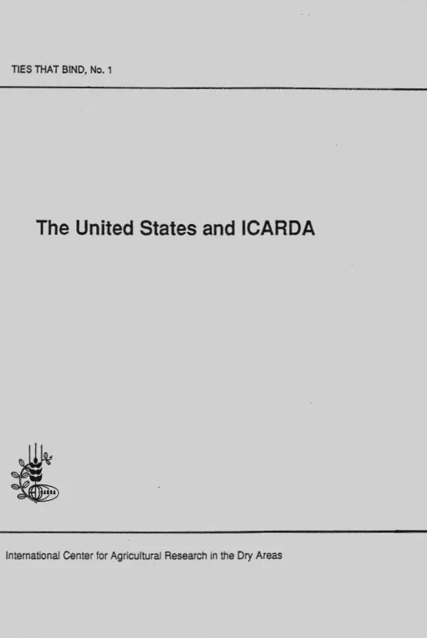 United States and ICARDA
