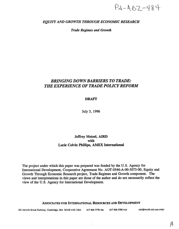 USAID Amazon conservation report : fiscal year 2008