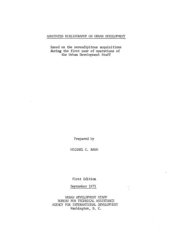 ASSESSMENT OF THE PROPOSED COMMERCIAL CONTRACEPTIVE DISTRIBUTION PROJECT IN SAO PAULO, BRAZIL