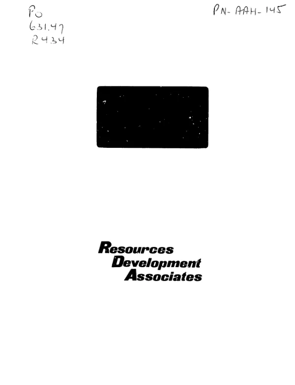 SOIL AND AGRICULTURAL DEVELOPMENT IN NORTHERN PORTUGAL
