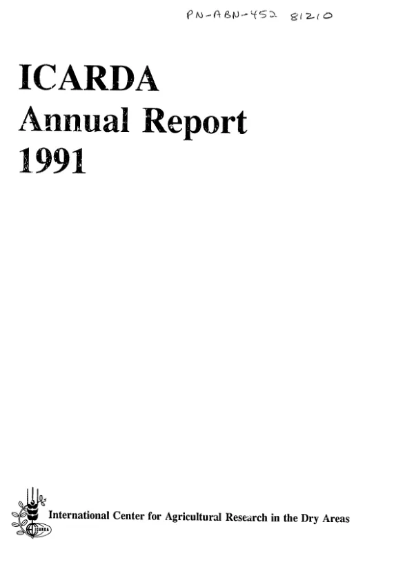 Recursive programming models of agricultural development