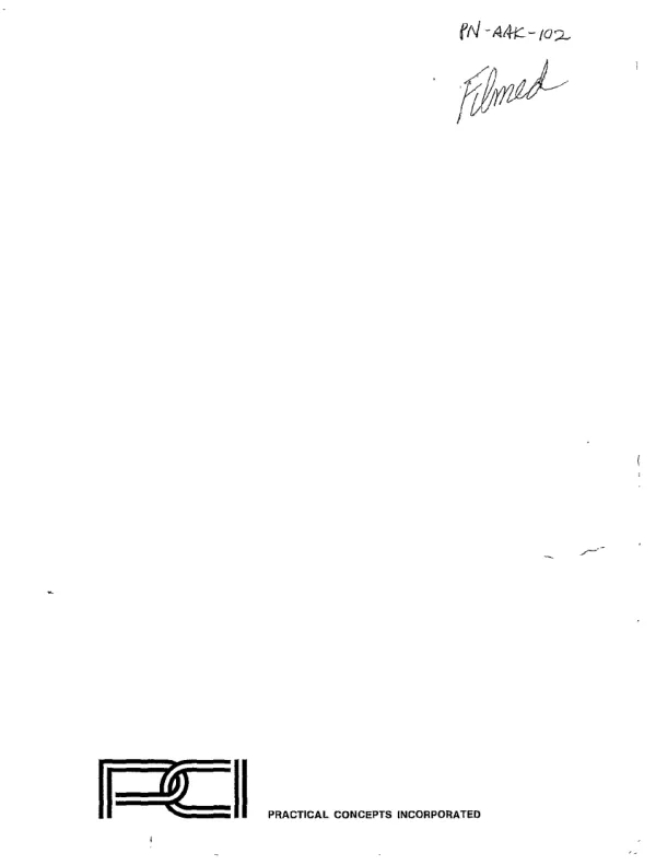 Installation of AID"s project evaluation system. Volume I. Results and recommendations