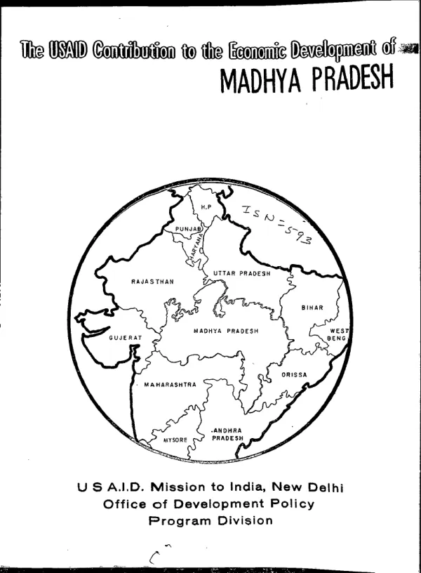 The USAID contribution to the economic development of Madhya Pradesh