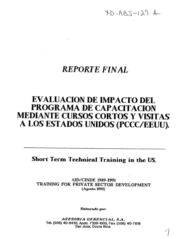 Final draft : life of project strategy, first annual work plan and performance monitoring plan