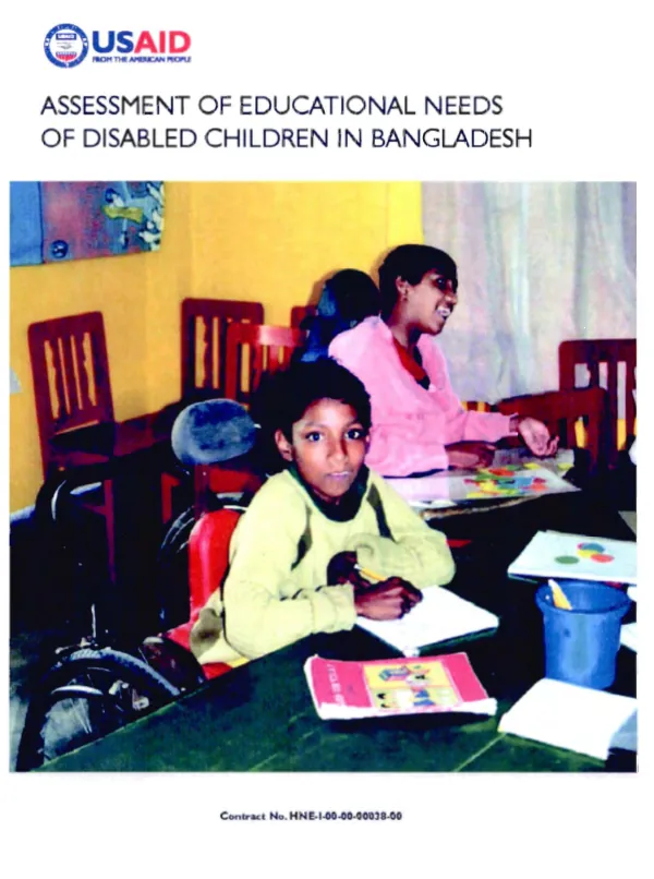 Assessment of educational needs of disabled children in Bangladesh