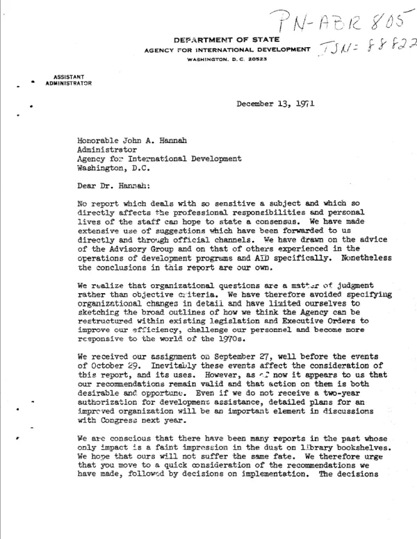 Haiti relief and rehabilitation project : grant no. DFD-G-00-04-00159-00 -- final program report : May 15, 2004-January 15, 2005