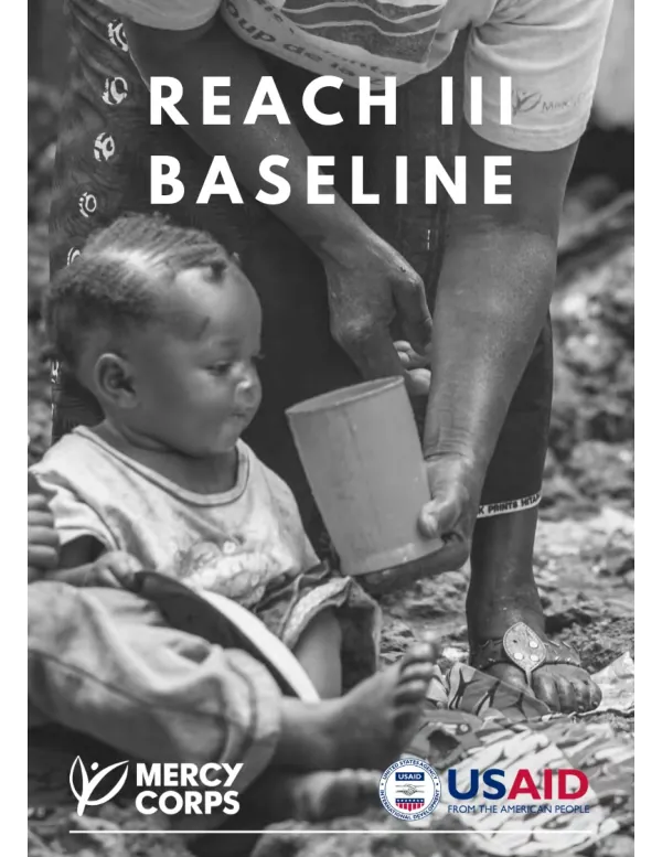 Responding with emergency assistance to communities and displaced Households in Eastern DRC III (REACH III) : baseline report [2018]