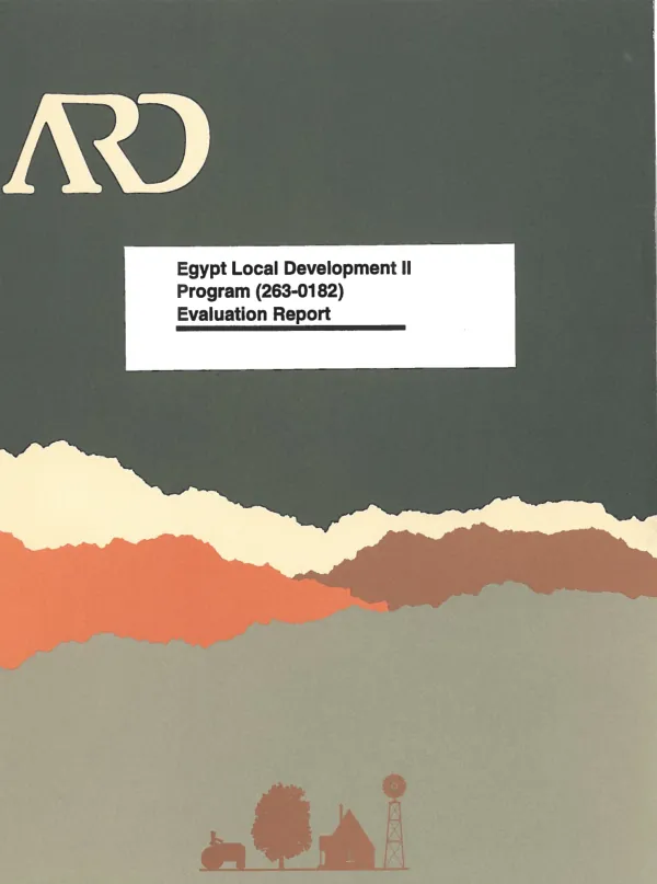 Egypt local development II program (263-0182) : evaluation report