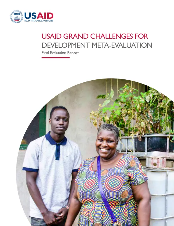 USAID grand challenges for development meta-evaluation : final evaluation report