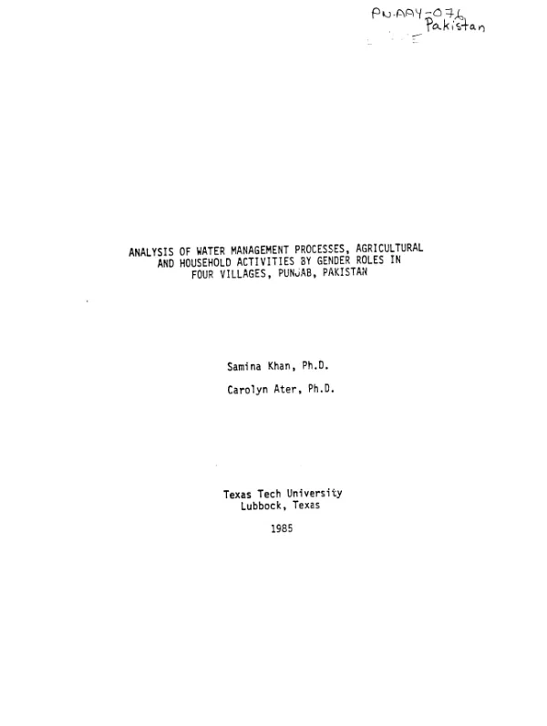 Local enhancement and development for health (LEAD) project : first annual progress report, October 2003-December 2004