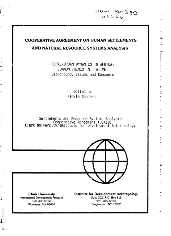 The Office of U.S. Foreign Disaster Assistance (OFDA) of the United States Agency for International Development (USAID) : a critical juncture analysis, 1964-2003