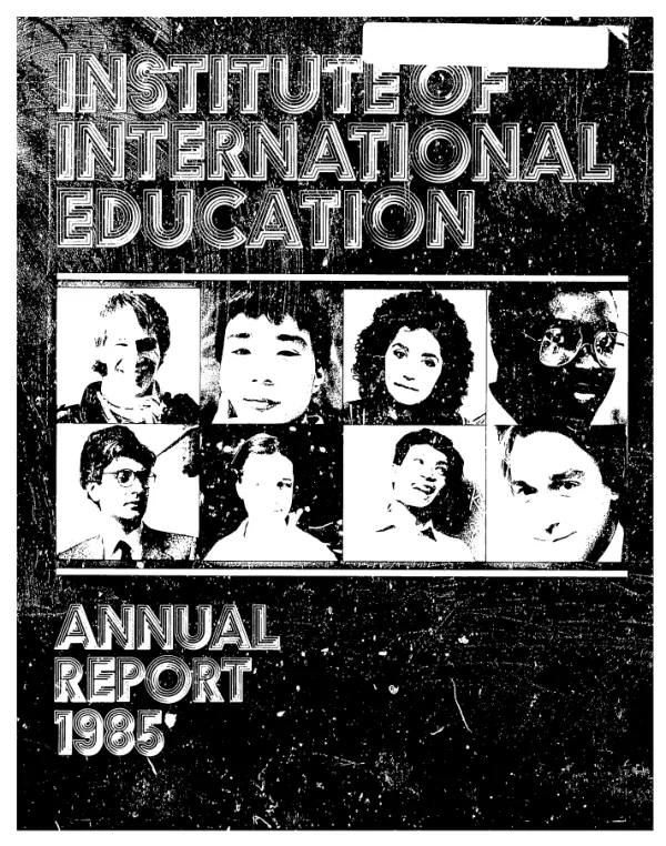[PROSAF] annual report, January 10-September 30, 2004 : USAID/Benin -- contract no. 680-C-00-04-00039-00