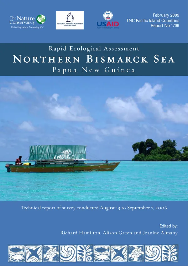Northern Bismarck Sea -- Papua New Guinea : rapid ecological assessment