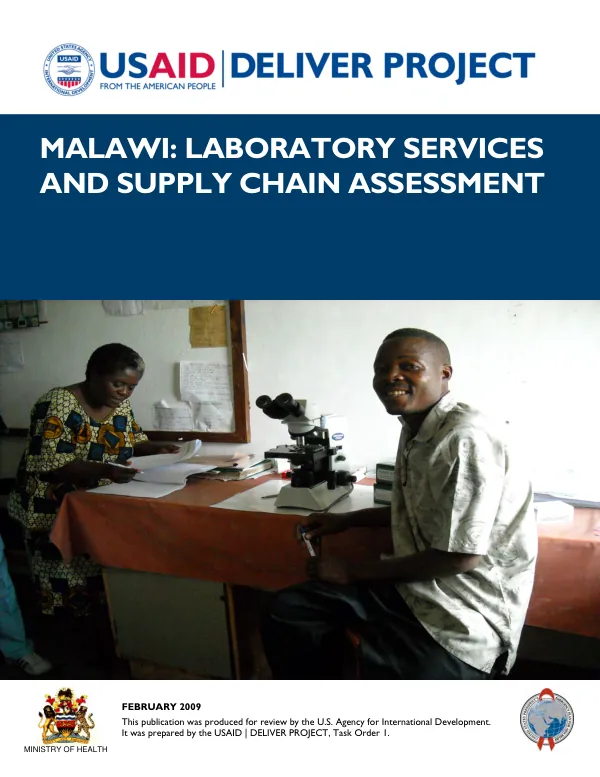 Malawi : laboratory services and supply chain assessment