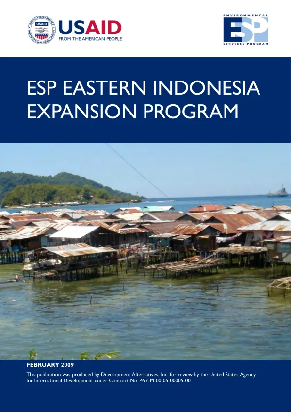 ESP eastern Indonesia expansion program