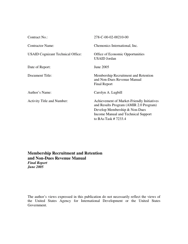Work plan 2009-2010