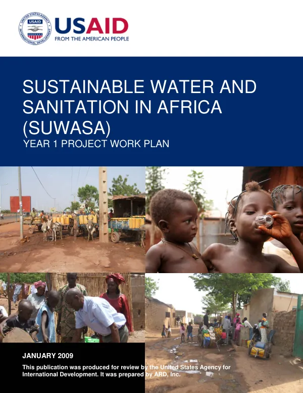 SUWASA Annual Work Plan Year 1
