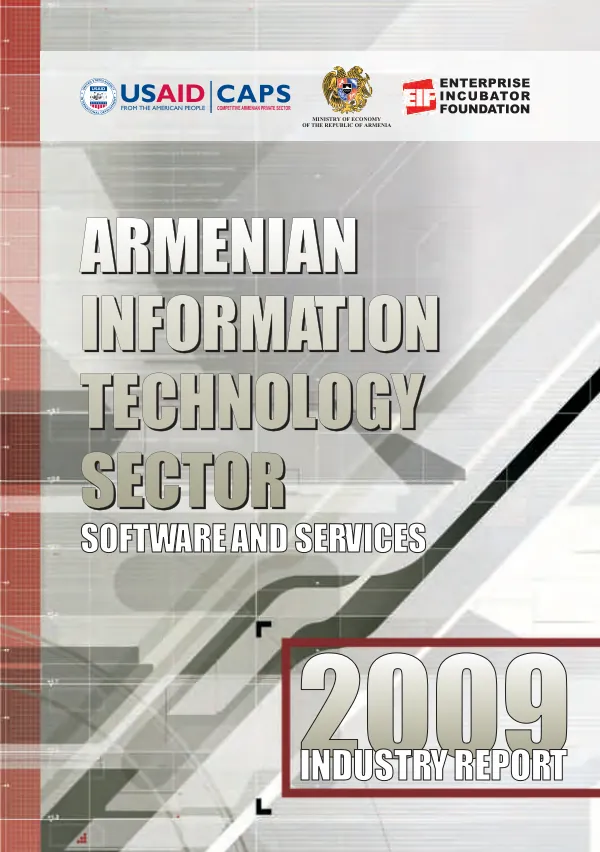 Armenian information technology sector : software and services -- 2009 industry report