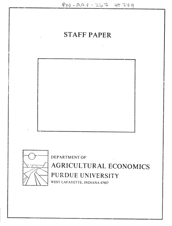 Crop and livestock marketing patterns in Burkina-Faso
